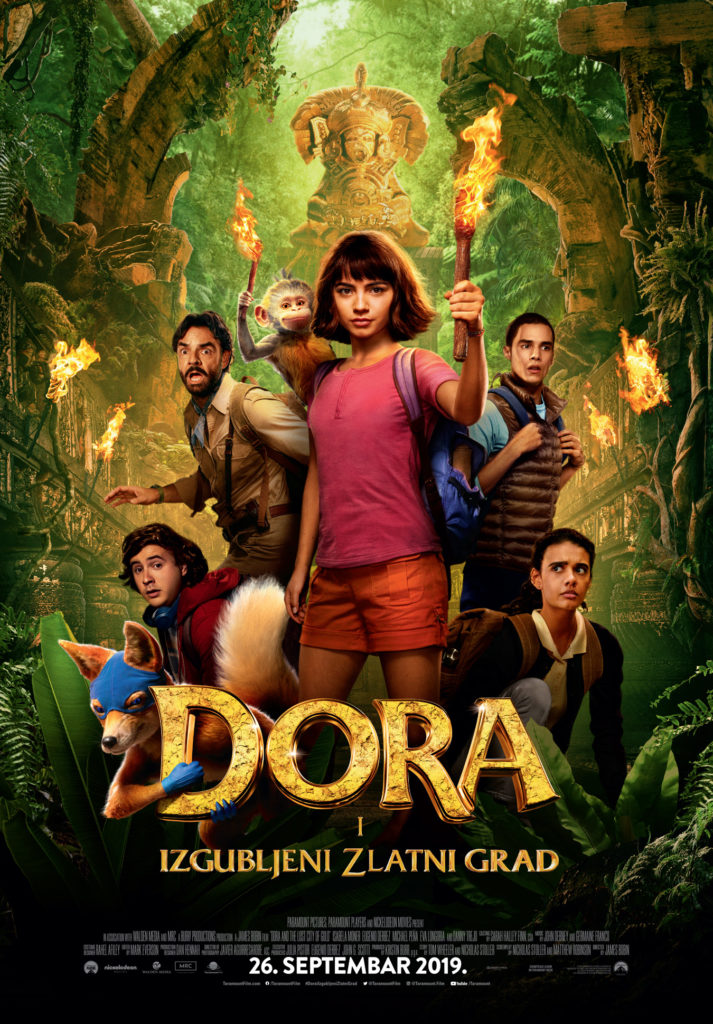 Taramount poklanja 3×2 karte za film “Dora i izgubljeni Zlatni grad”!