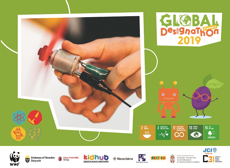 KidHub organizuje drugi Globalni dečji DIZAJNATON u Beogradu 
