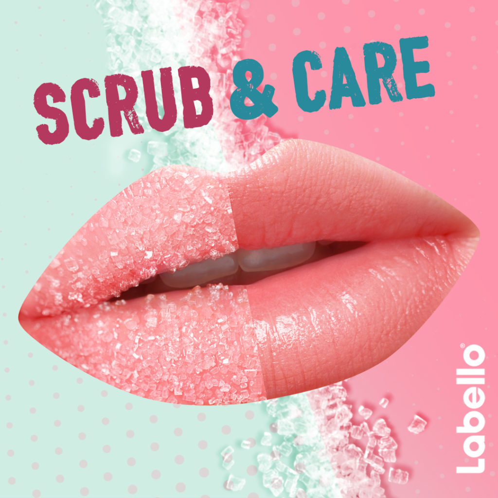 Uživajte u predivno mekim usnama uz Labello Caring Scrub balsam