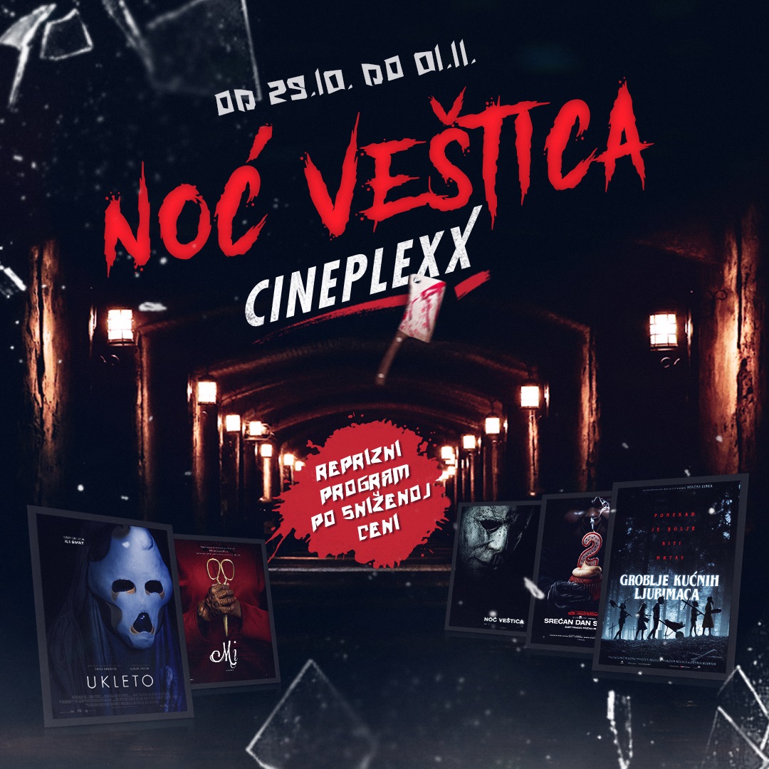 Revija horor filmova u Cineplexx bioskopima od 29. oktobra do 1. novembra