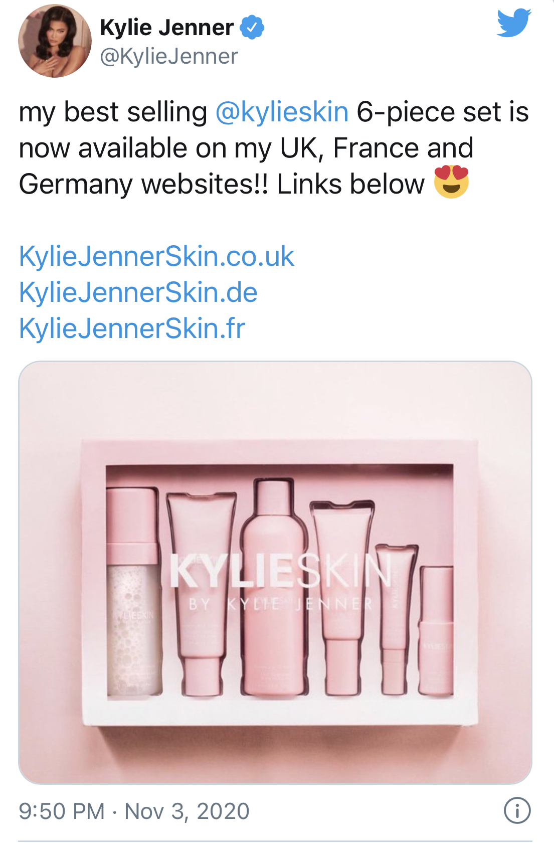 Kylie Jenner na meti uvreda zbog promocije svojih proizvoda