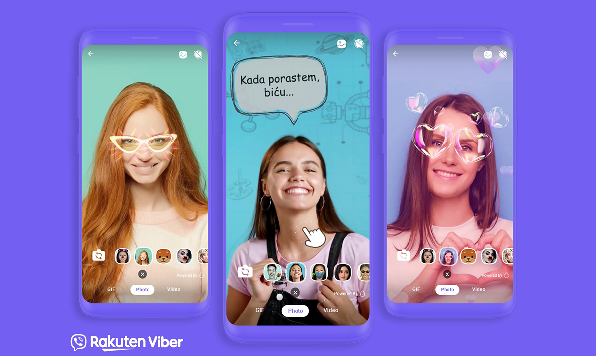 Viber predstavio AR Objektive za sve korisnike iz Srbije