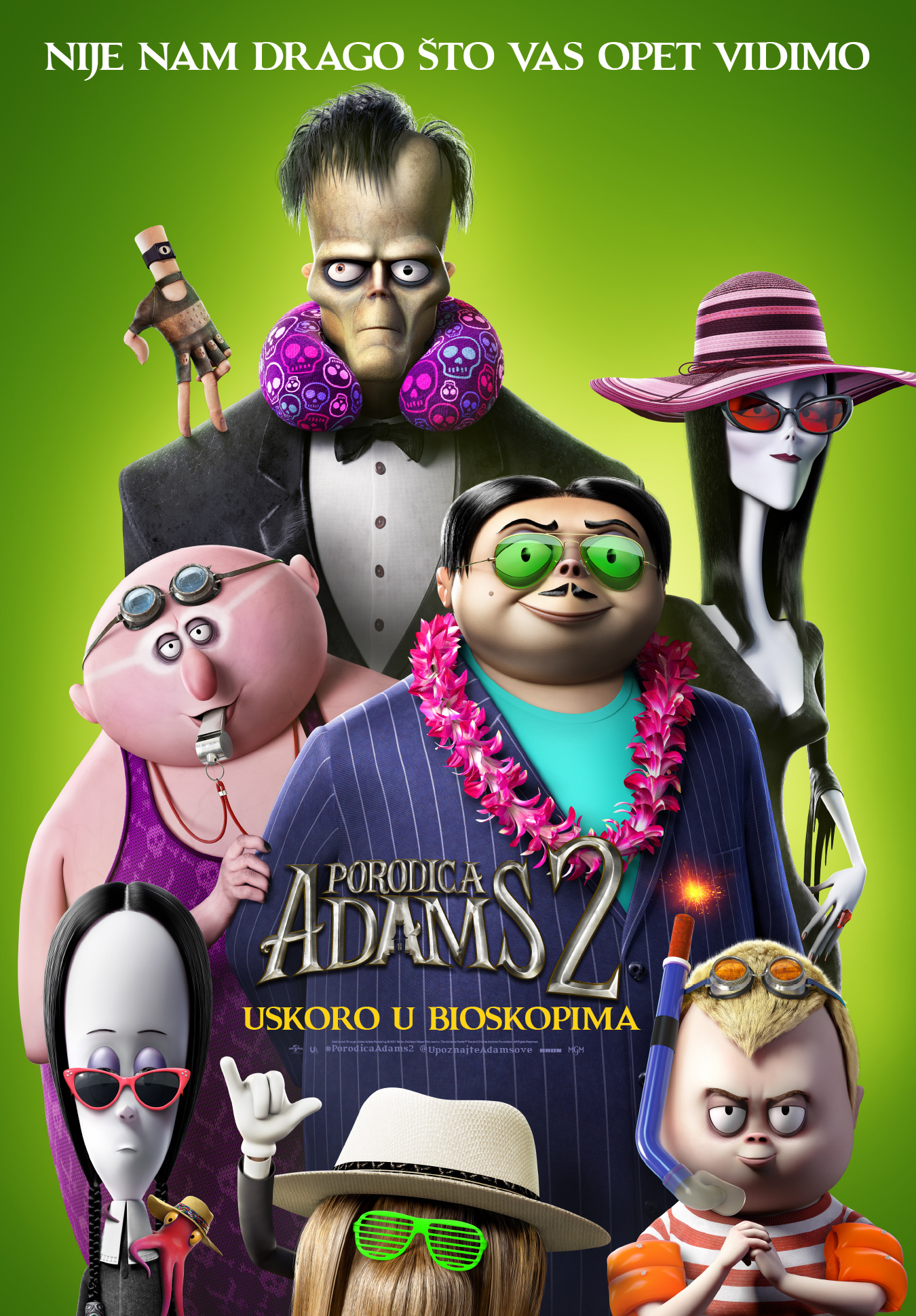 Animirana avantura "Porodica Adams 2" u bioskopima od 28. oktobra