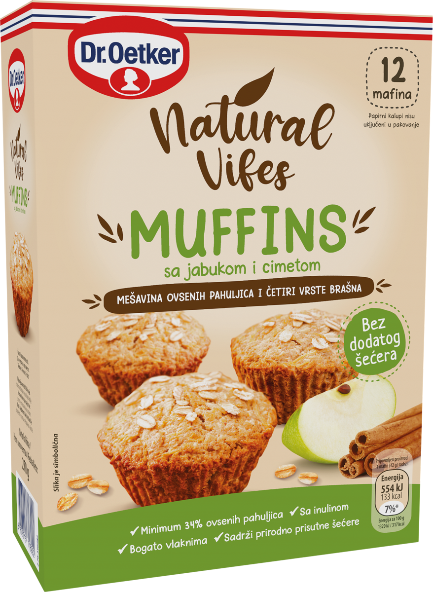 Podeli dobre vibracije, jer stigla je Natural Vibes Dr. Oetker linija