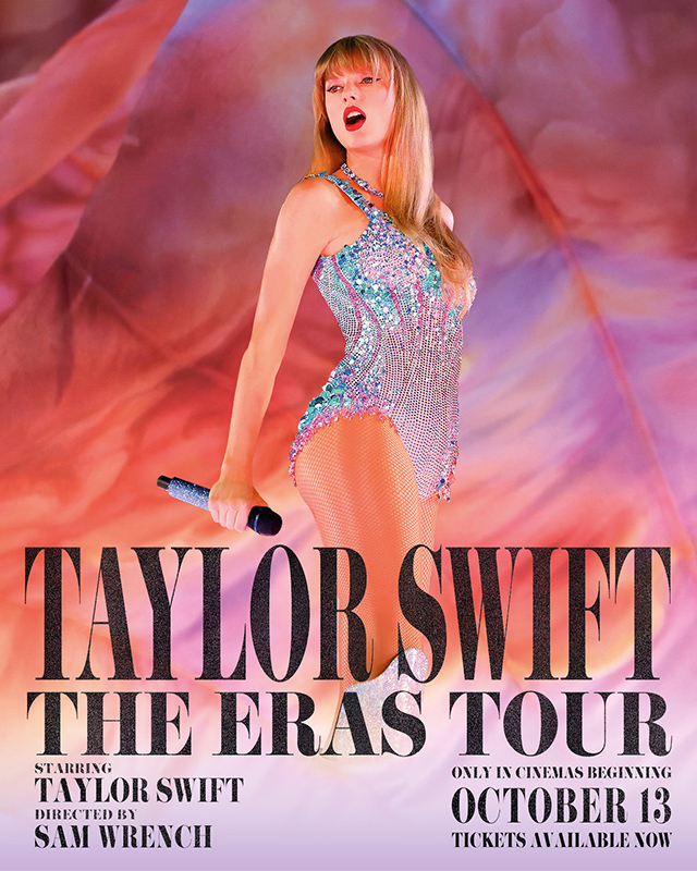 Najiščekivaniji koncertni film TAYLOR SWIFT | THE ERAS TOUR, 13. oktobra u mts Dvorani