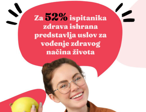 Za mlade je zdrava ishrana preduslov za zdrav život