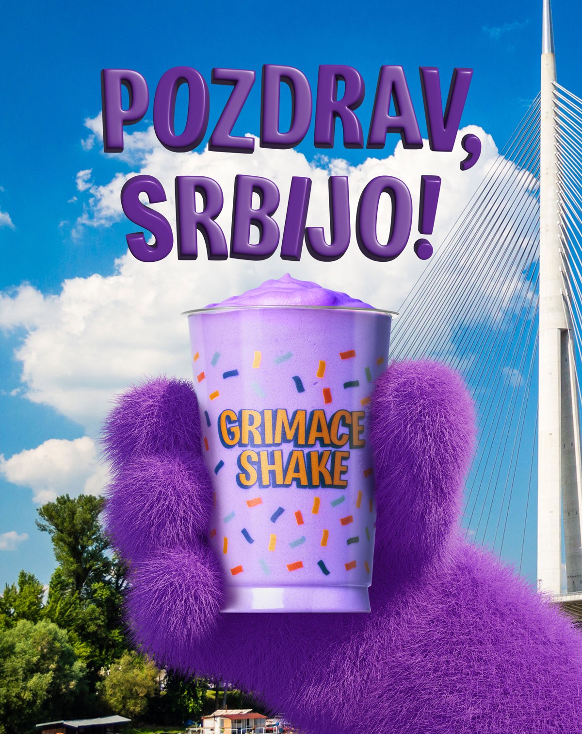 Grimace šejk stigao u Srbiju – omiljeni ljubičasti napitak konačno i na našem tržištu!