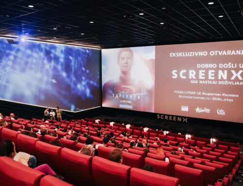Revolucija u gledanju filmova: ScreenX stigao u Beograd!