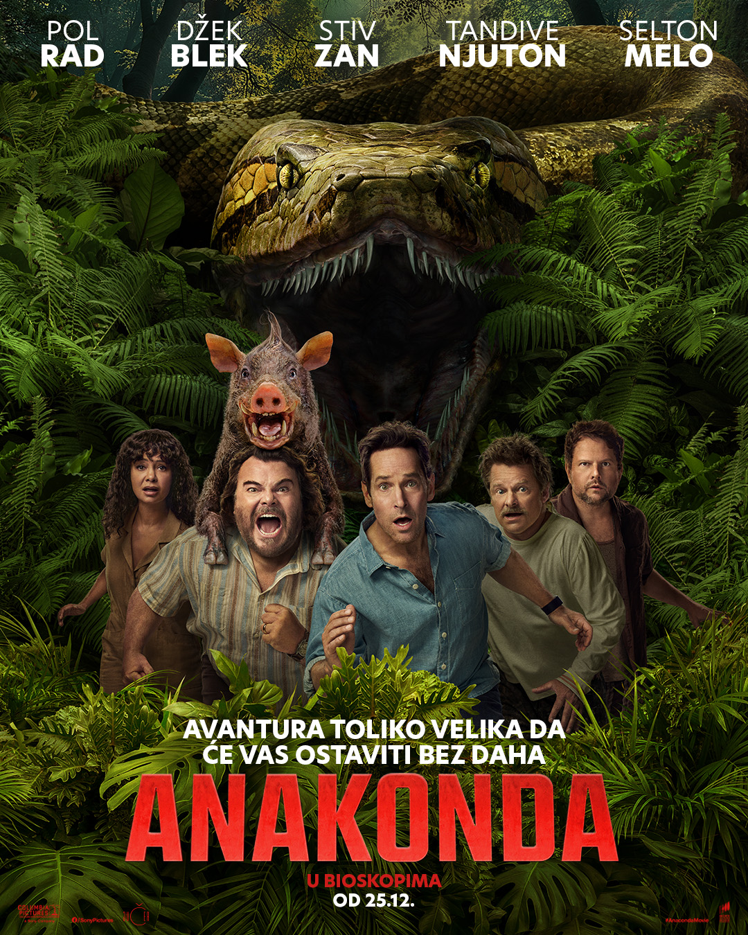 Kultni naslov - nova priča Anakonda: Džek Blek i Pol Rad u avanturi za pamćenje