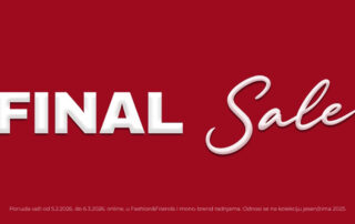 Veliko FINALE u svim Fashion Company radnjama i online