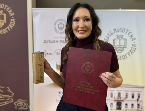 Nagrada „Dušan Radović“ za roman „Sto posto tuđa posla“