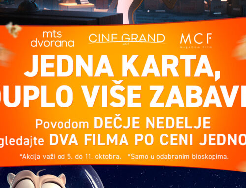 Jedna karta, duplo više zabave: Povodom Dečje nedelje, dva filma po ceni jednog